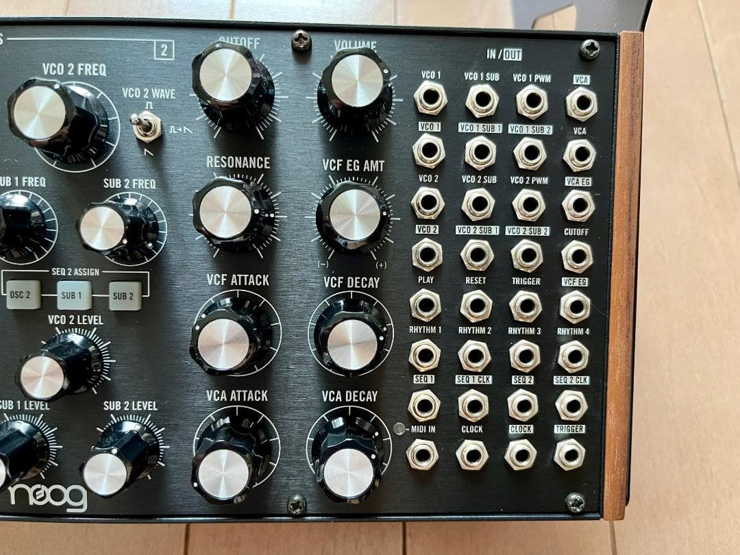 Moog Subharmonicon本体＋付属品