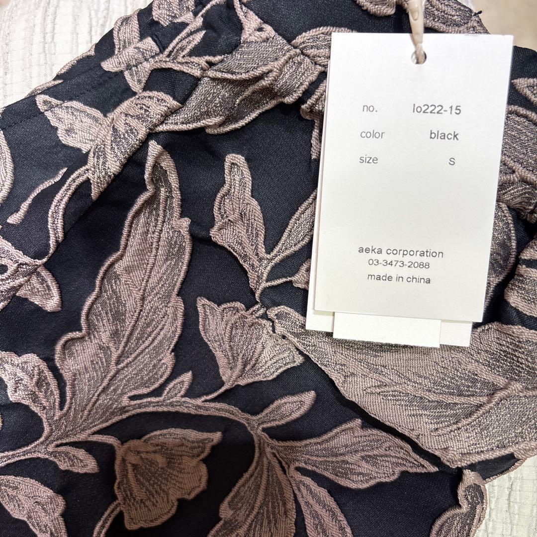 パンツ louren / flower jacquard half pants