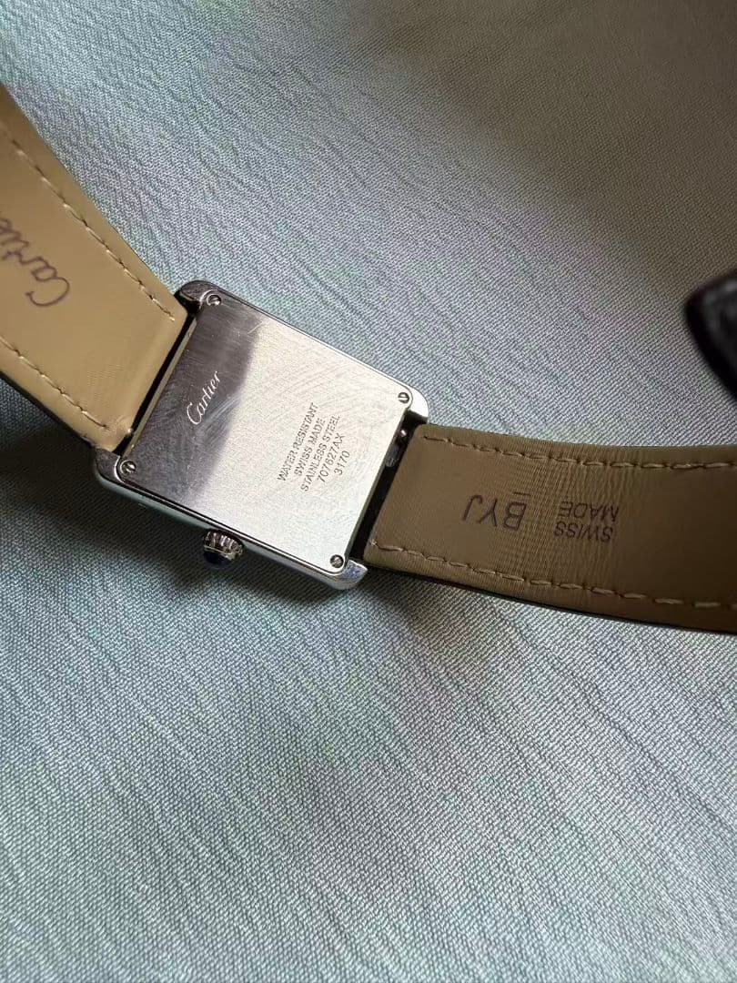 カルティエ WSTA0030 タンクソロ SM クォーツ レディース