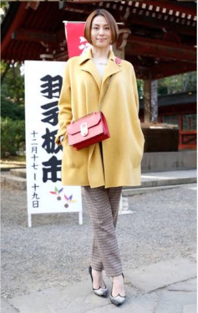 Theory/ダブルフェイスコート/大門未知子着用