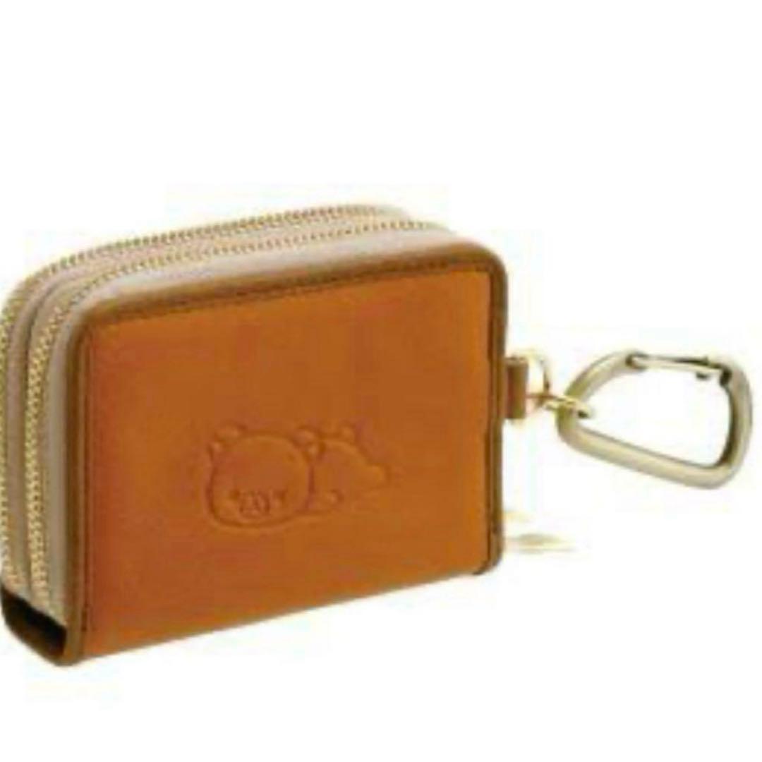 リラックマ☆リラックマストア限定 本革キーケース☆ラスト1点‼️