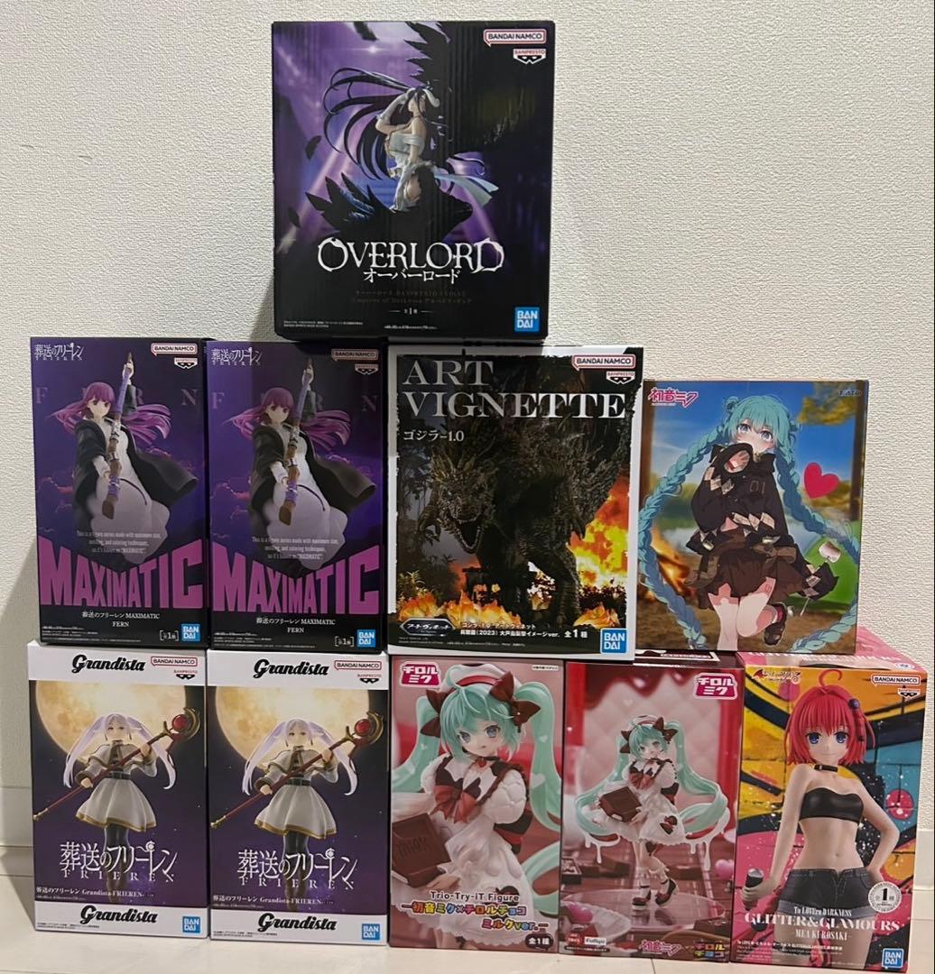 フィギュア　最新プライズ商品　まとめ売り10個　葬送のフリーレンなど