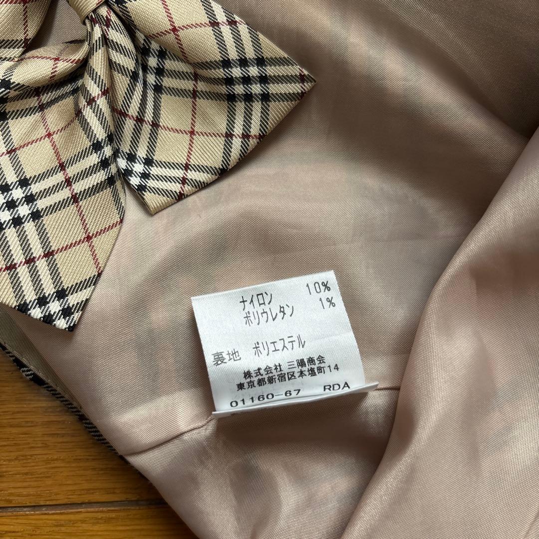 バーバリー　ワンピース （リボンタイ別）