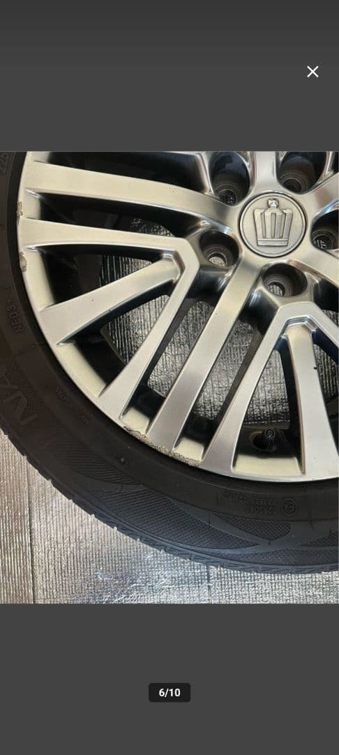 210系クラウンマジェスタ　純正ホイール4本セット