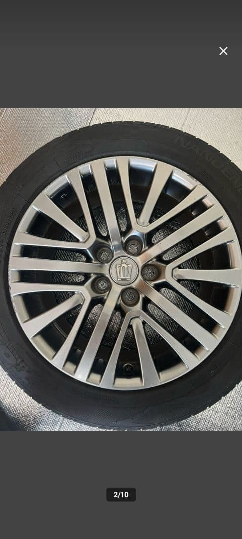 210系クラウンマジェスタ　純正ホイール4本セット