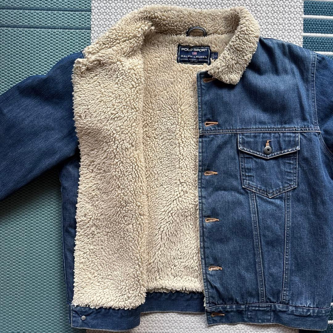 Polo Ralph Lauren ボアデニムジャケット　アウター　ジージャン