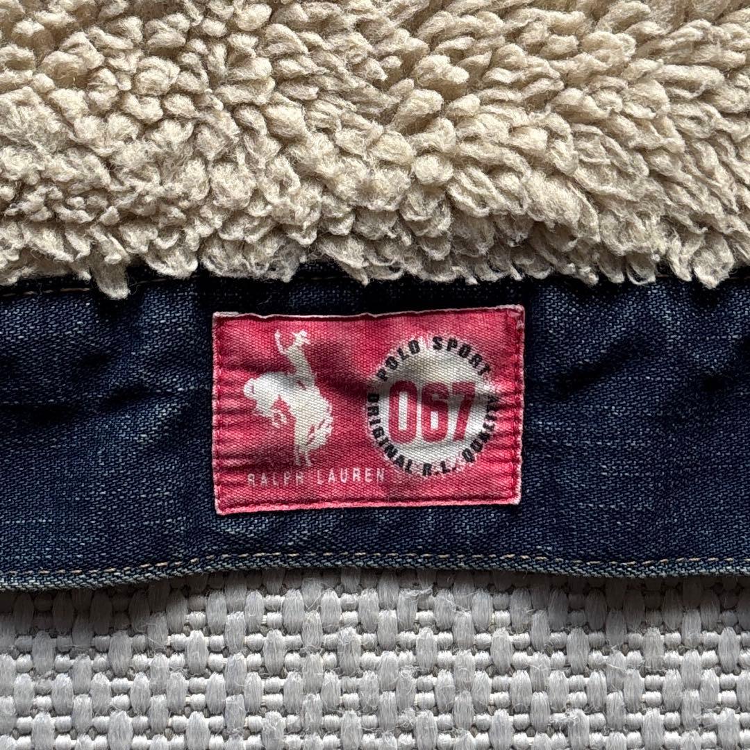 Polo Ralph Lauren ボアデニムジャケット　アウター　ジージャン