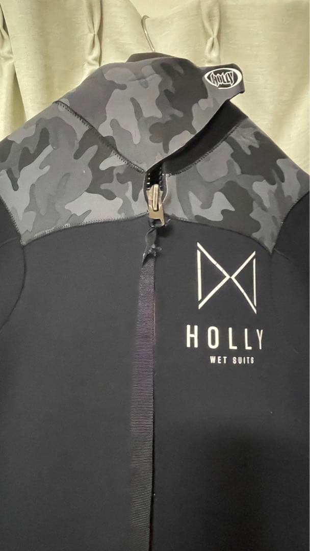 HOLLY フルスーツ 迷彩柄 ブラック