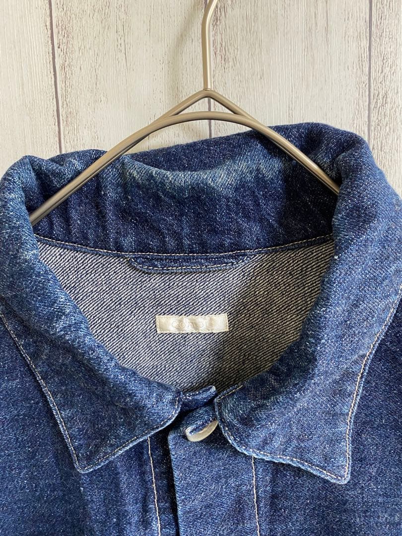 COMOLI デニムジャケット サイズ2 20AW ネイビー インディゴ