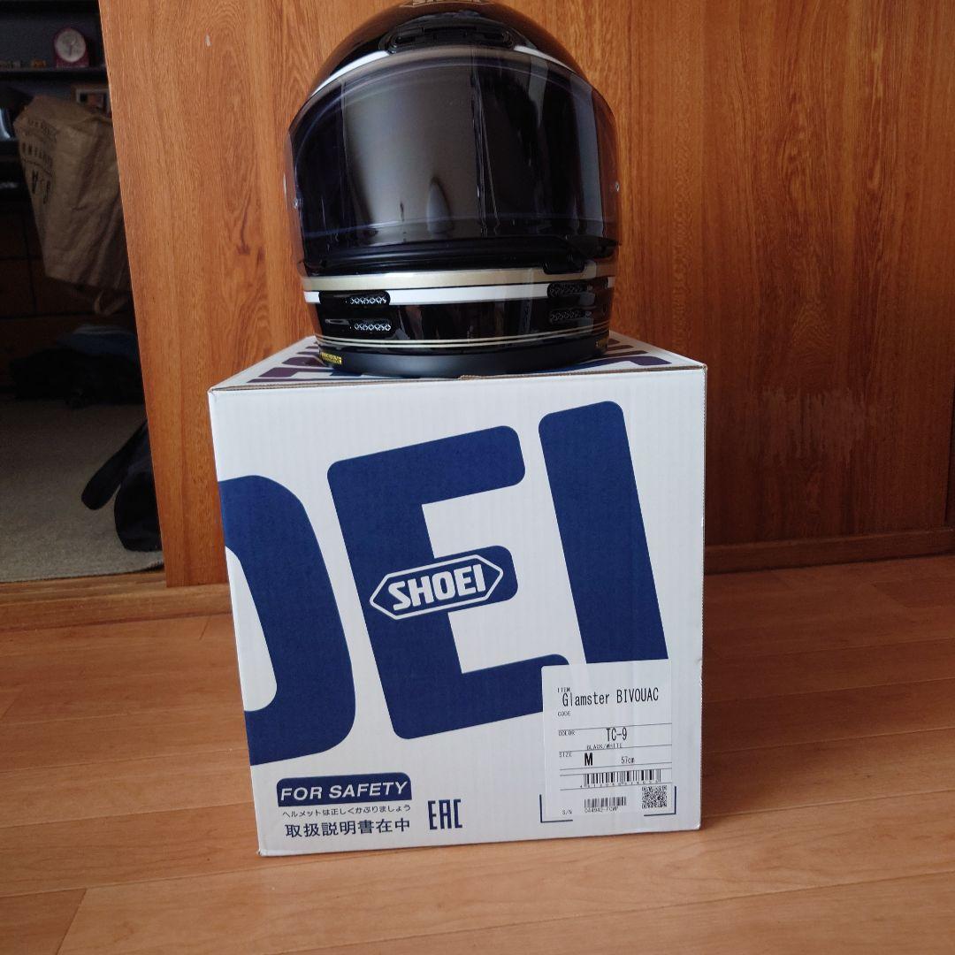 SHOEI　グラムスター　ビバーク　黒M美品　廃盤モデル