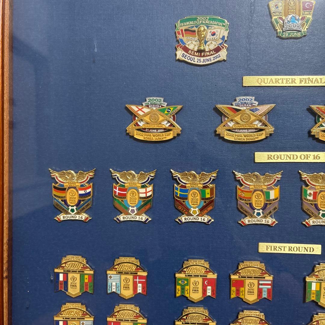 2002 FIFAワールドカップ ピンバッジコレクション
