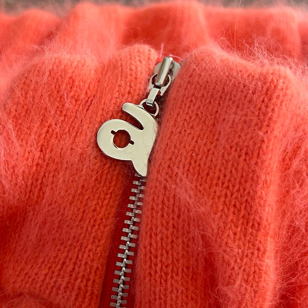 archivio ファー　ニット　シャギー　モヘア　ジップジャケット