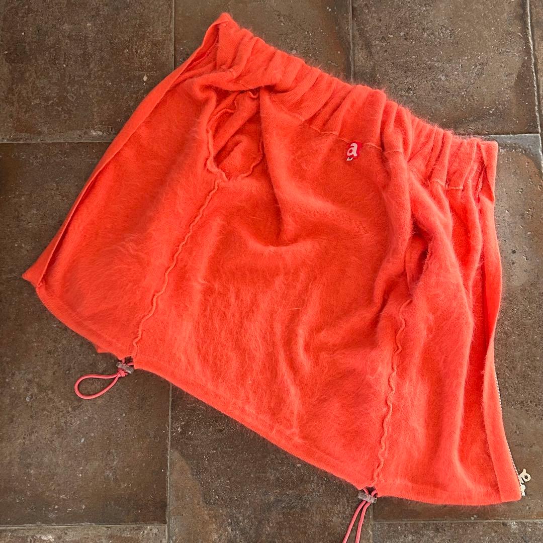 archivio ファー　ニット　シャギー　モヘア　ジップジャケット