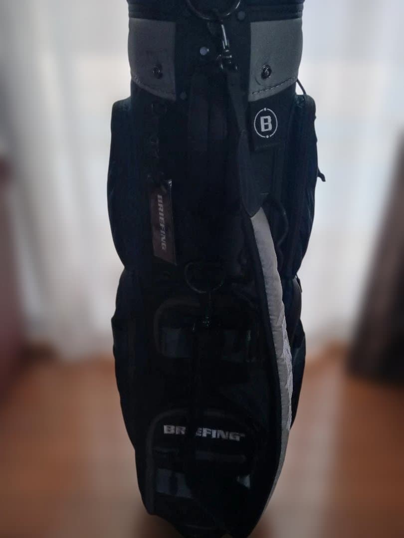 【BRIEFING】 キャディバッグ CR-6　ブルー/グレー　8.5型