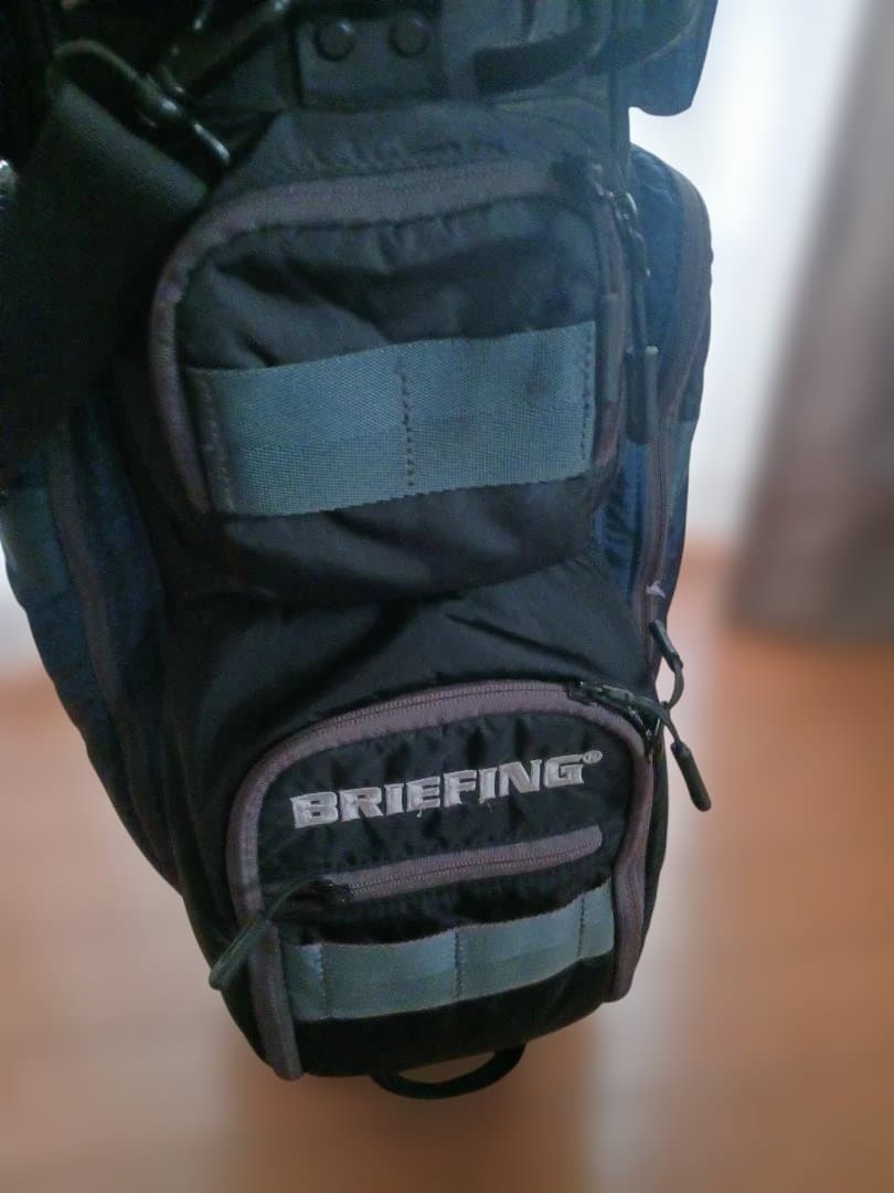 【BRIEFING】 キャディバッグ CR-6　ブルー/グレー　8.5型