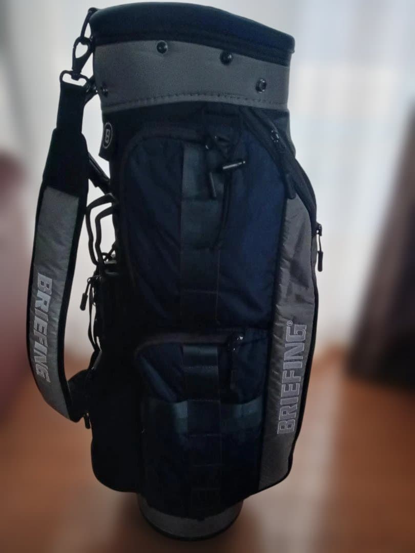 【BRIEFING】 キャディバッグ CR-6　ブルー/グレー　8.5型