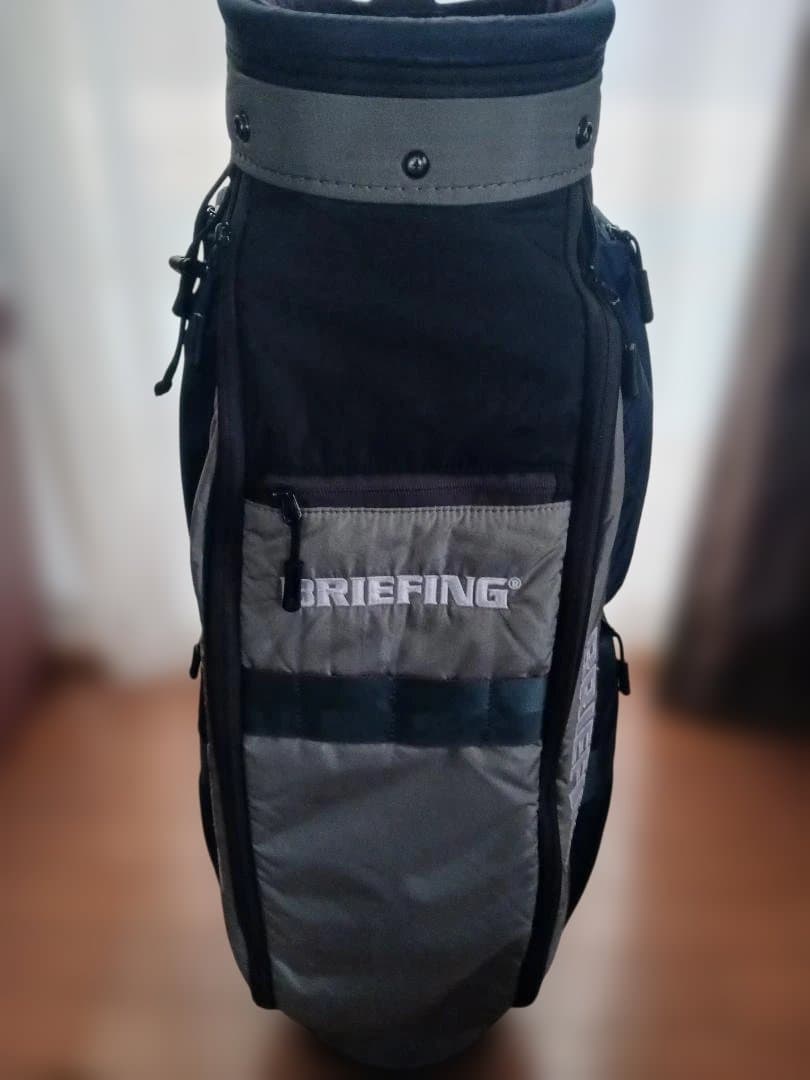 【BRIEFING】 キャディバッグ CR-6　ブルー/グレー　8.5型