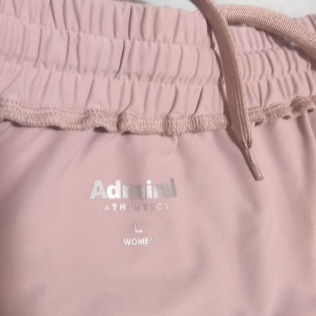 Admiral テニスウェアピンク セットアップ　Ｌ