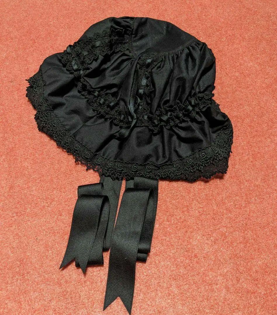 ALICEandthePIRATES メイドキャップ Black