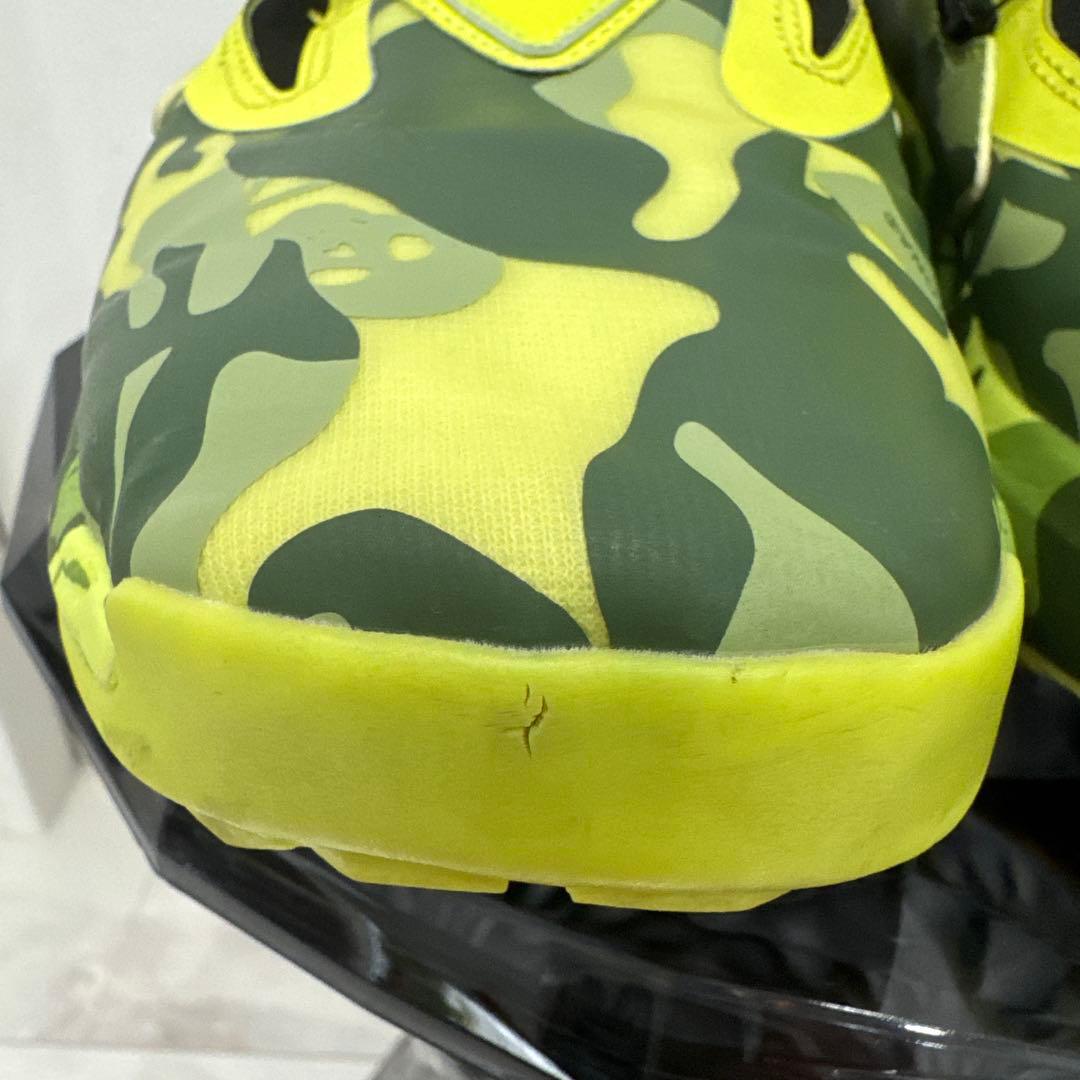 【【特価】】マークアンドロナ　ゴルフシューズ　28cm イエロー迷彩　大丸販売中
