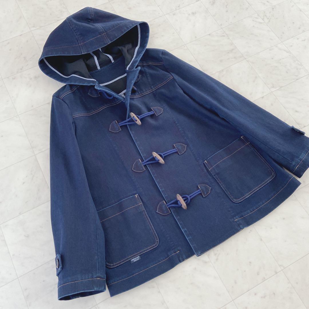 ✨近年✨マドモアゼルノンノン✨コットンストレッチ　トレンチ　ダッフル　コート