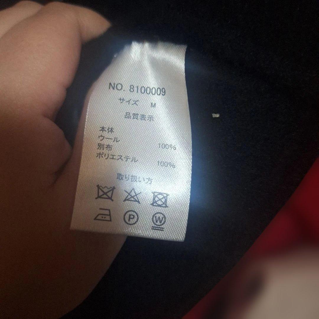 evernavy エバーネイビー リバー ピーコート　ブラック　M ウールコート