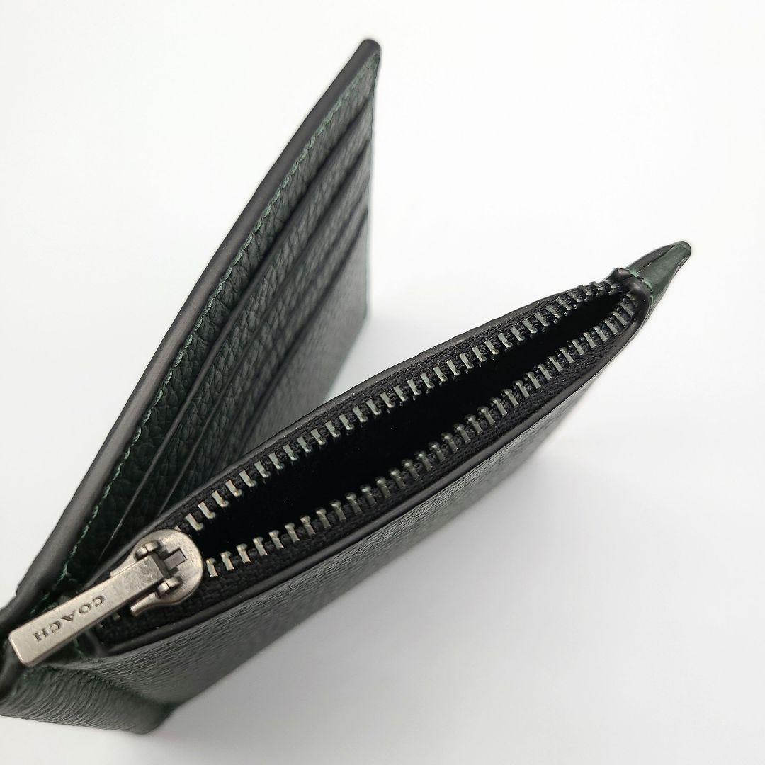 COACH マネークリップ 新品 アマゾングリーン 最新作 限定カラー メンズ