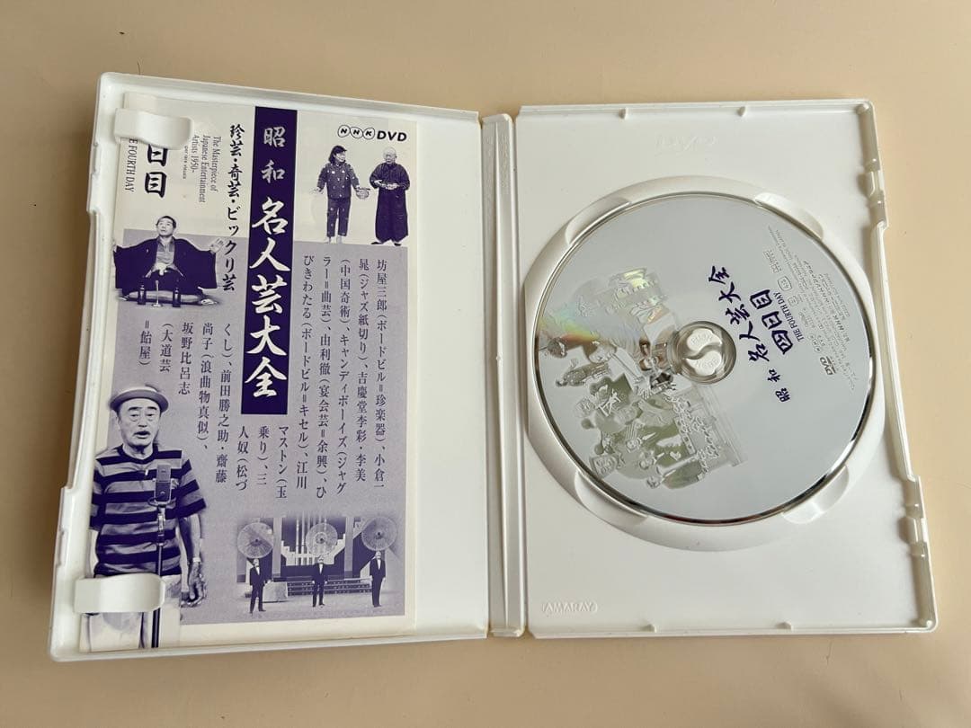 昭和名人芸大全 珍芸・奇芸・ビックリ芸 DVD-BOX 6枚組