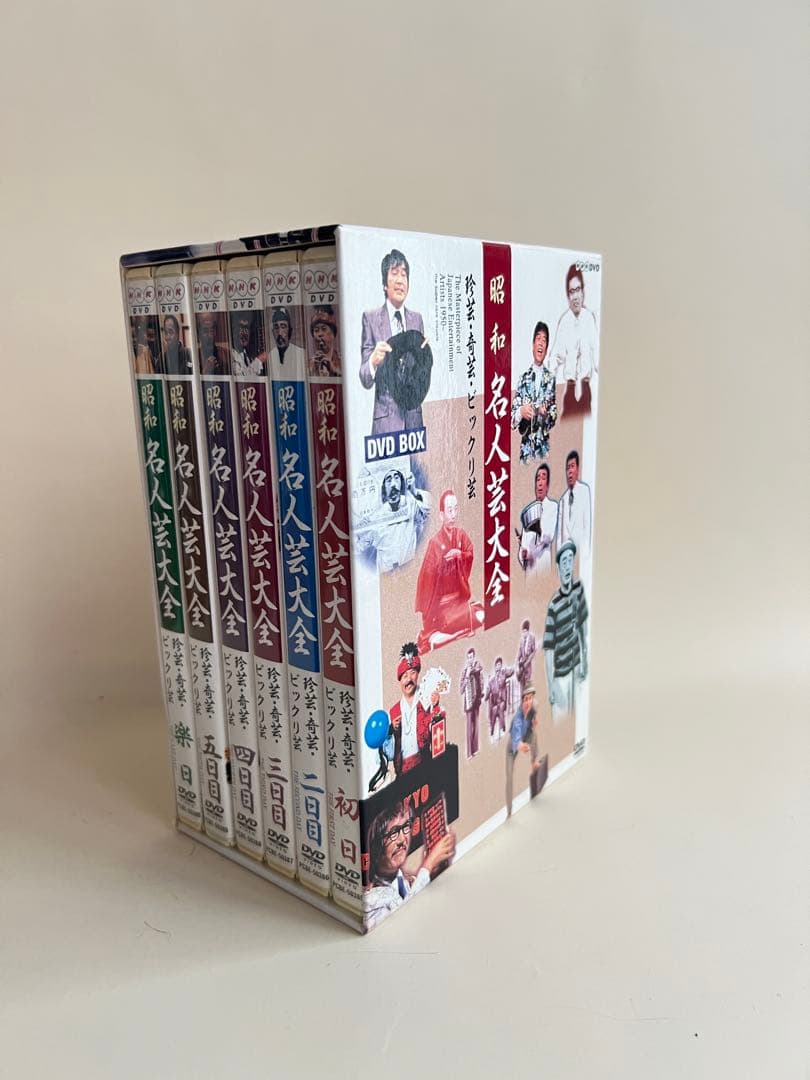 昭和名人芸大全 珍芸・奇芸・ビックリ芸 DVD-BOX 6枚組