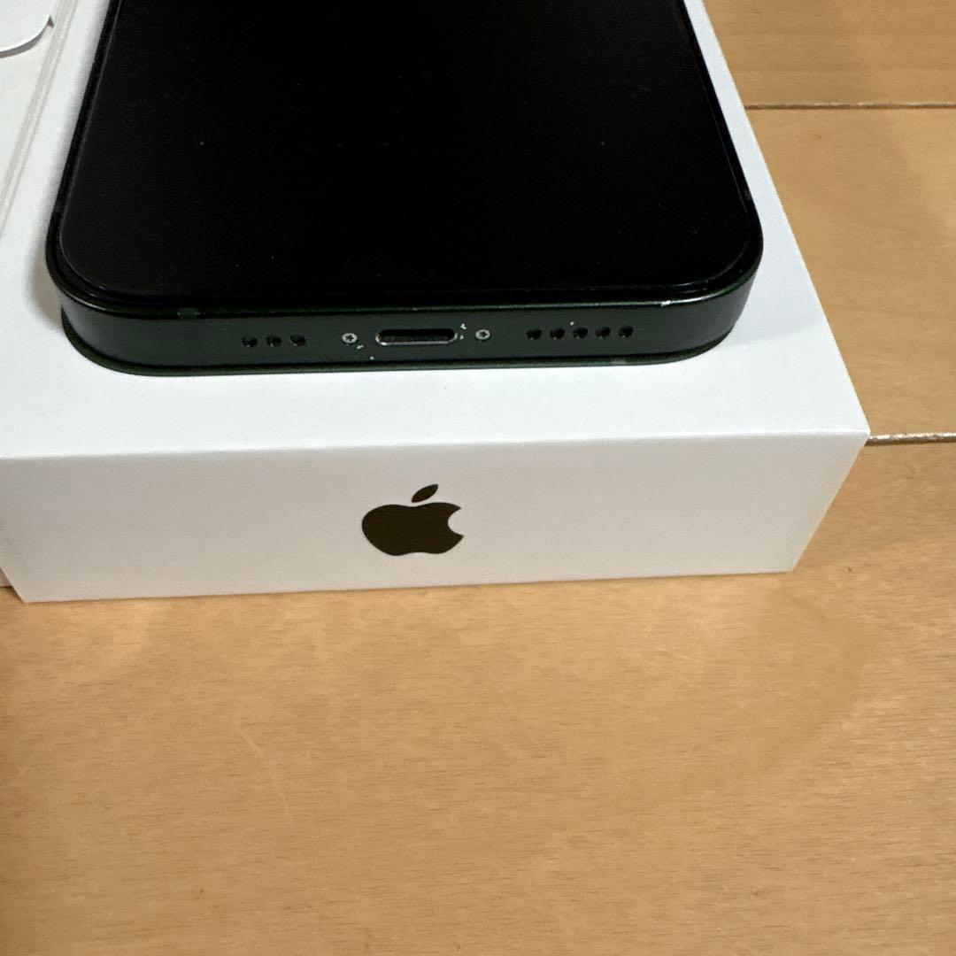 iPhone 13 グリーン 128GB SIMフリー 付属品完備