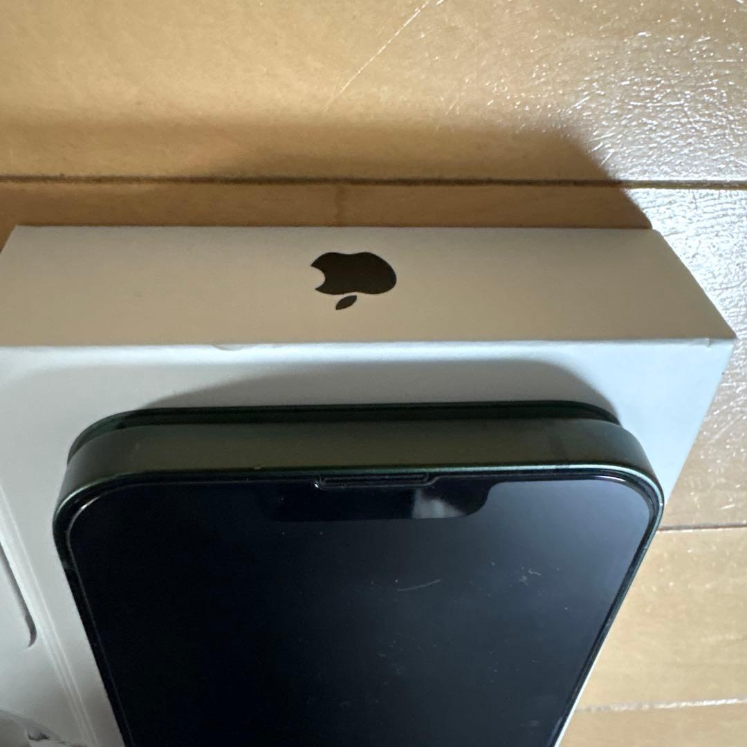 iPhone 13 グリーン 128GB SIMフリー 付属品完備