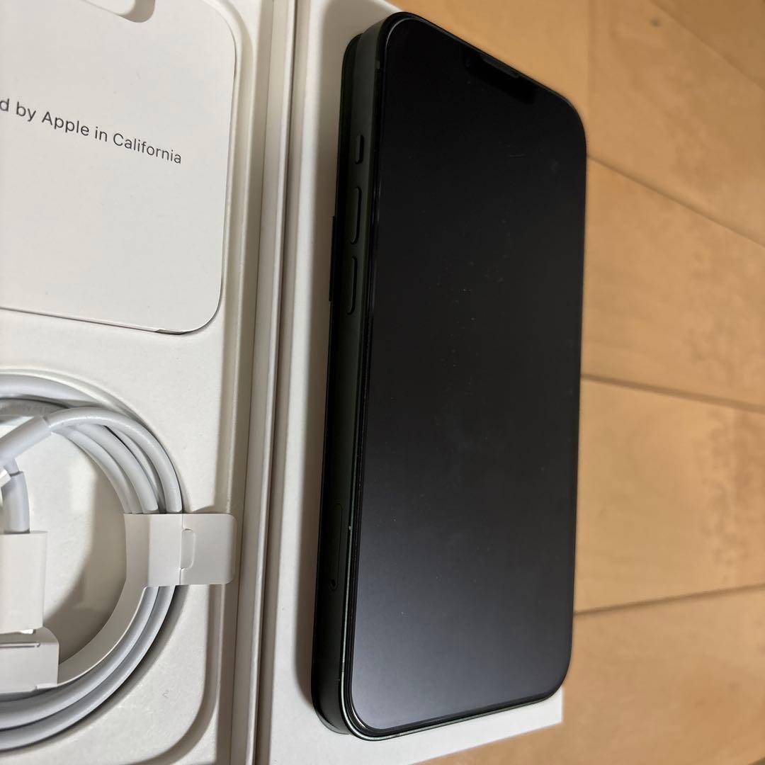 iPhone 13 グリーン 128GB SIMフリー 付属品完備
