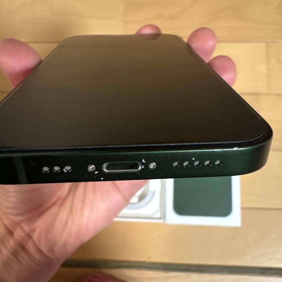 iPhone 13 グリーン 128GB SIMフリー 付属品完備