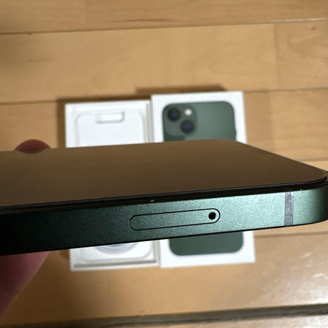 iPhone 13 グリーン 128GB SIMフリー 付属品完備
