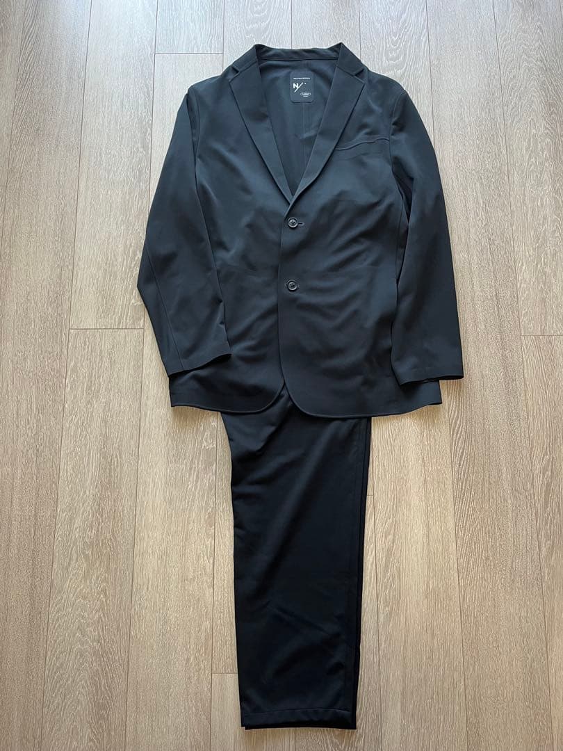 NEUTRALWORKS. ブラックセットアップ Lサイズ