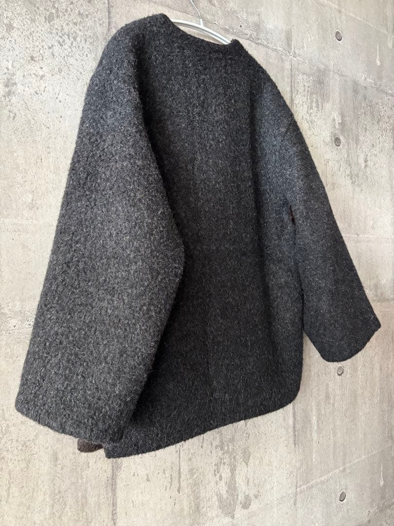 Ａ　HERMES エルメス　マルタンマルジェラ アルパカコート