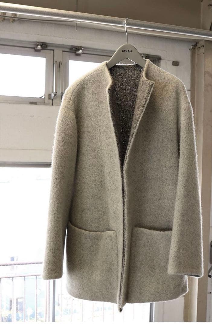 Ａ　HERMES エルメス　マルタンマルジェラ アルパカコート