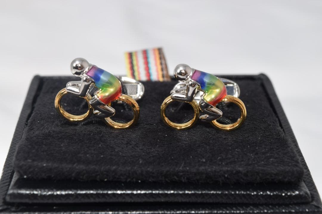 新品☆Paul Smith カフス カフリンクス☆自転車・ロードバイク☆マルチ