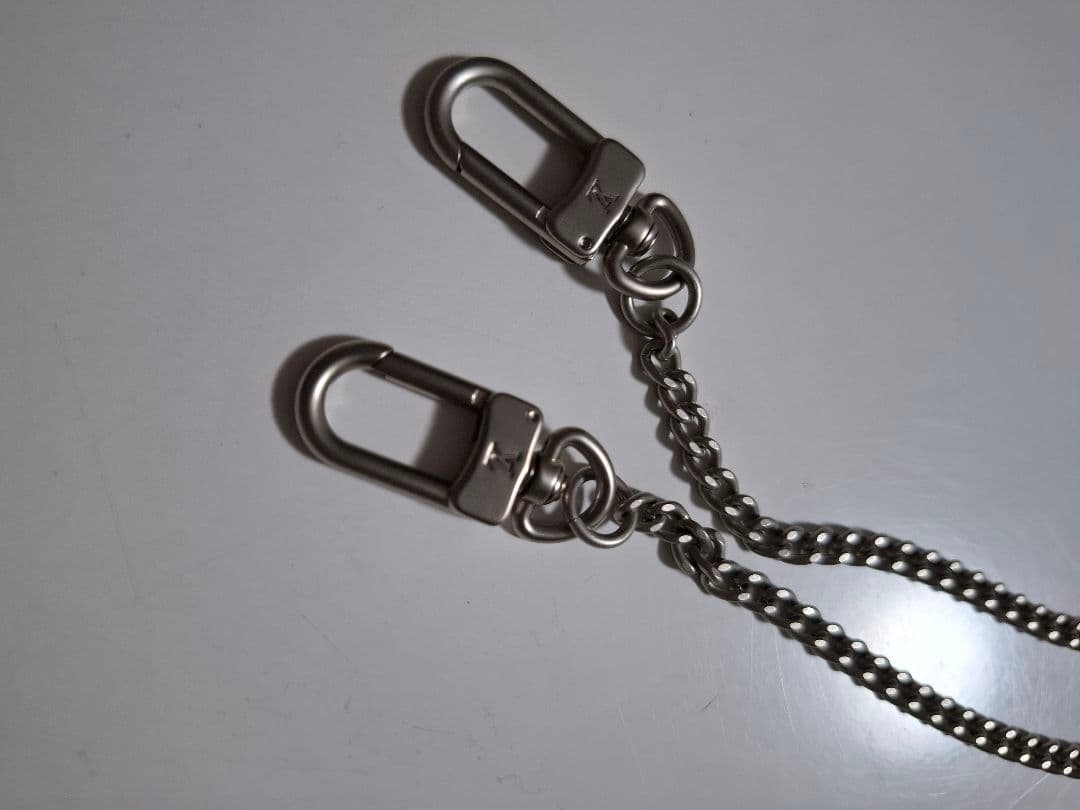 極美品　 シルバーチェーン 希少 ルイ ヴィトン ウォレットチェーン