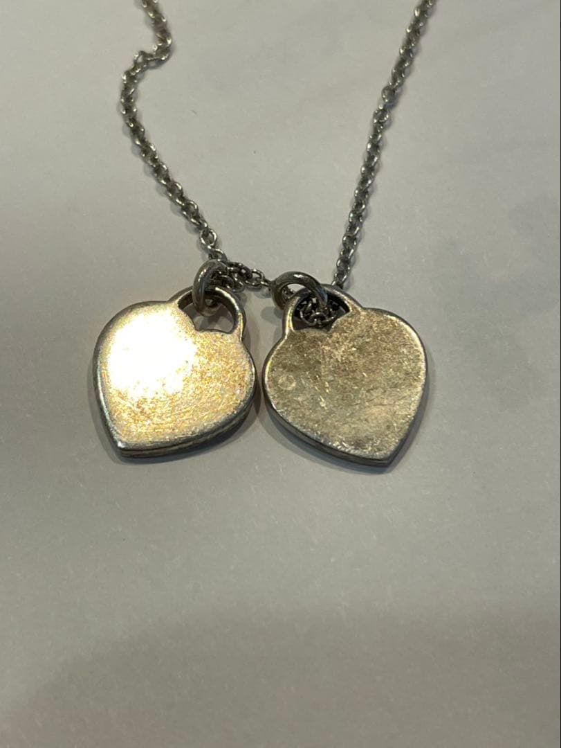 【正規品】ティファニー ネックレス リターントゥ ダブルハート シルバー 925