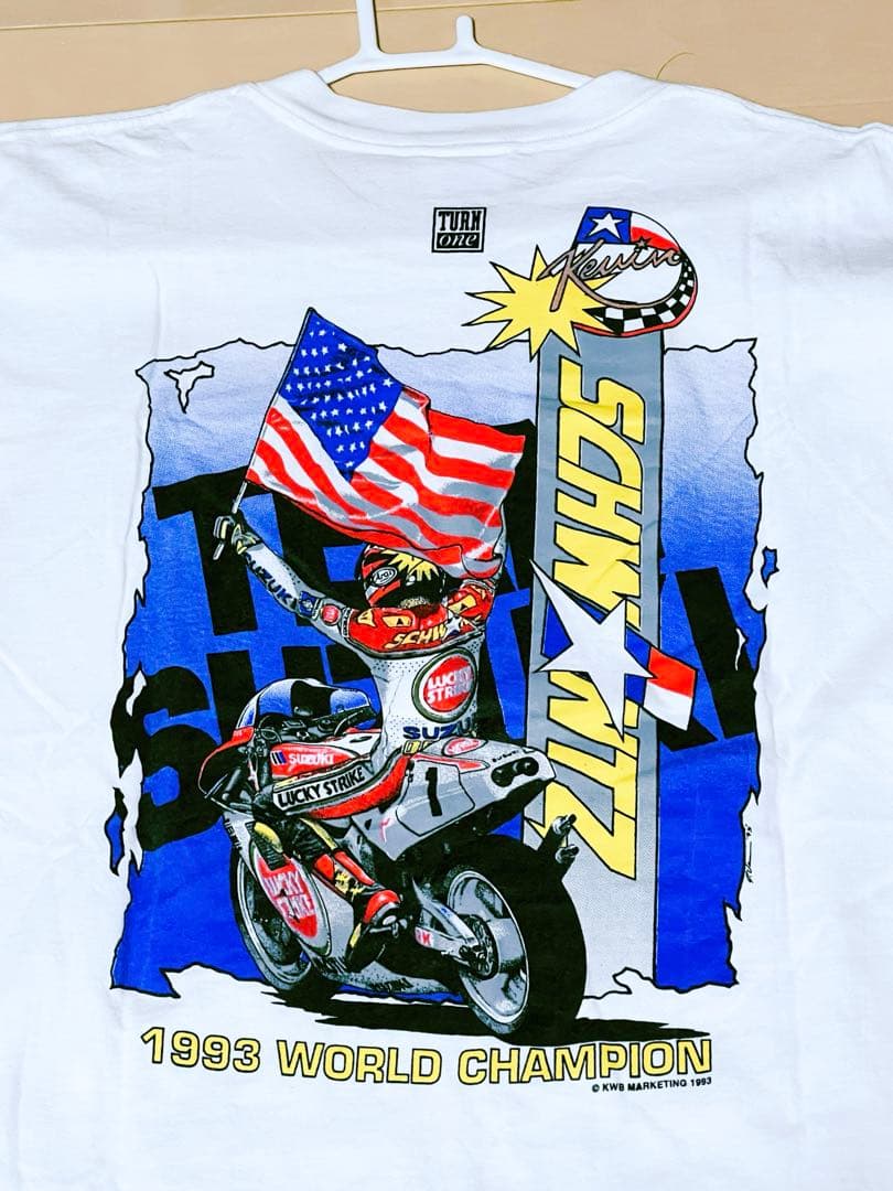 TURN one ケビン•シュアンツ　ヴィンテージTシャツ　Lサイズ　超美品