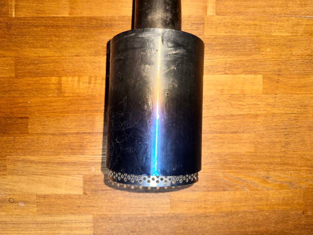 ステンレス製デュアルテールエンドマフラー