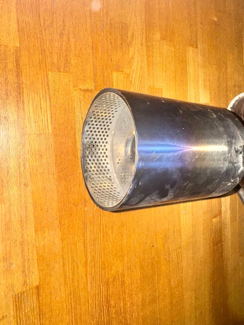 ステンレス製デュアルテールエンドマフラー