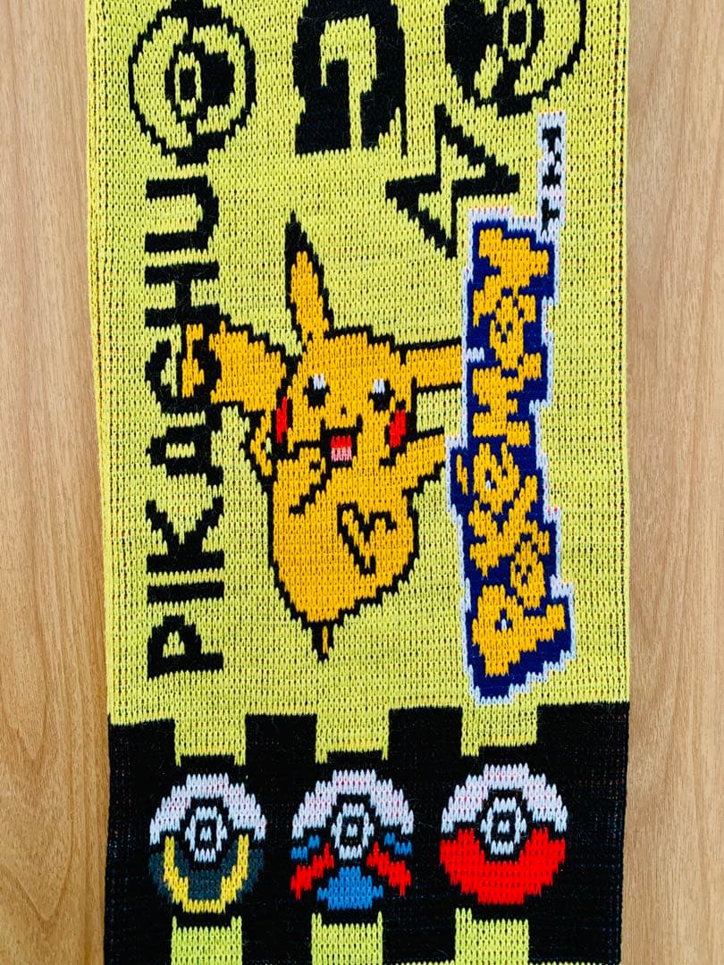 CDG コムデギャルソン Pokemon ピカチュウ コラボ マフラー
