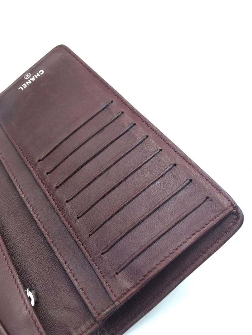 シャネル　マトラッセ　長財布