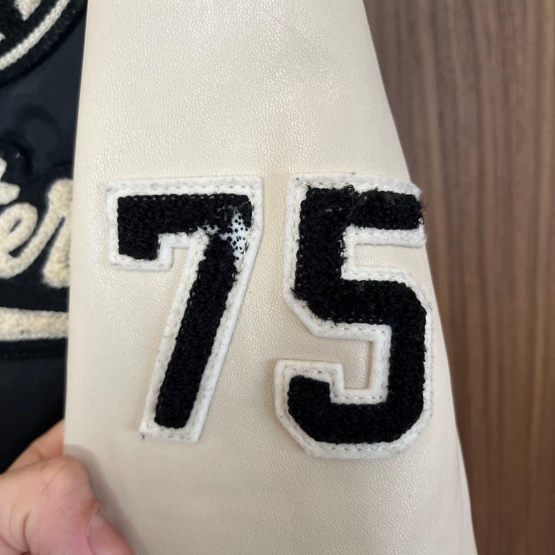 定価68200円Hysteric Glamour スタジャン 袖レザー