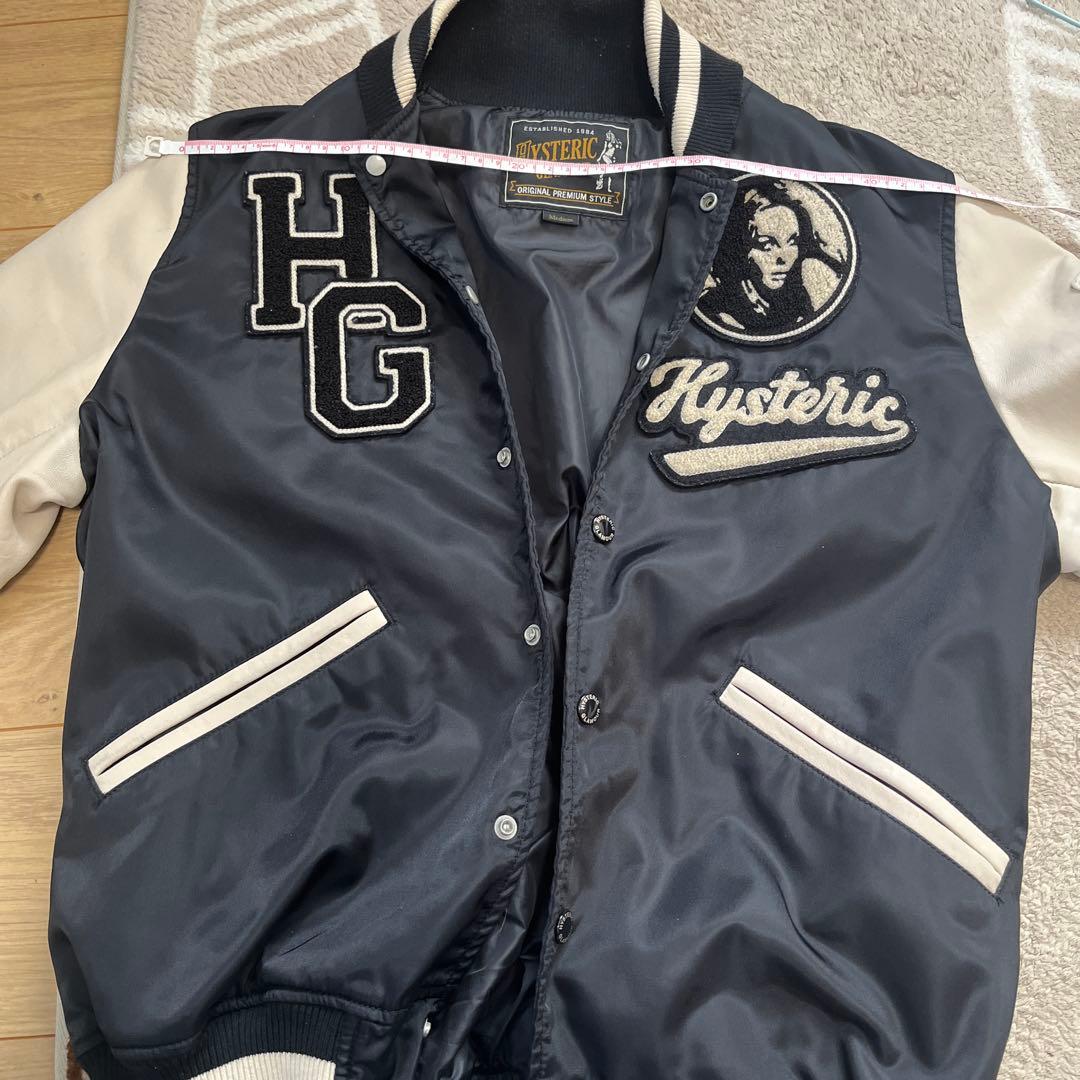 定価68200円Hysteric Glamour スタジャン 袖レザー
