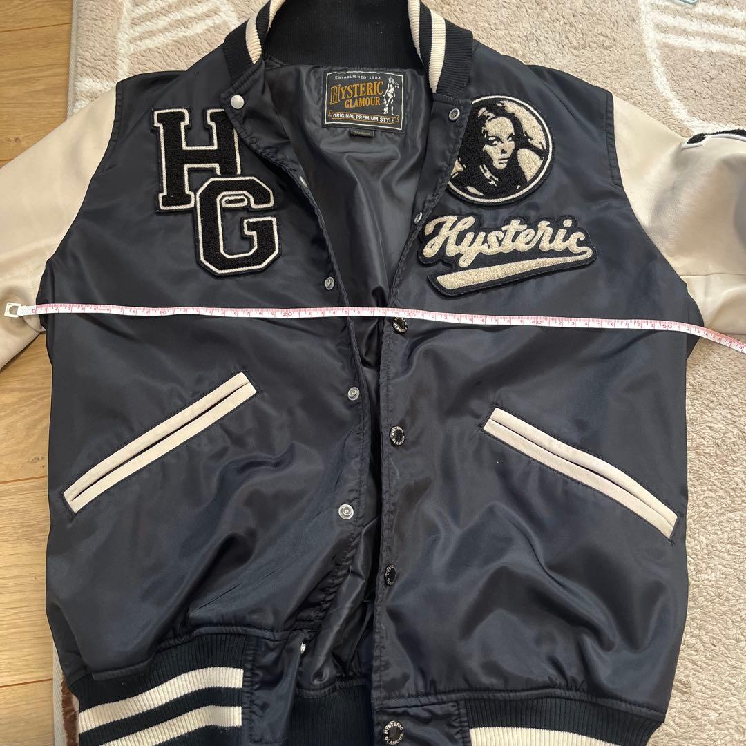 定価68200円Hysteric Glamour スタジャン 袖レザー