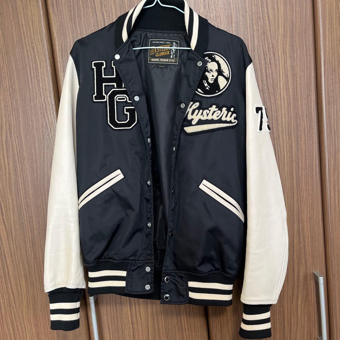 定価68200円Hysteric Glamour スタジャン 袖レザー