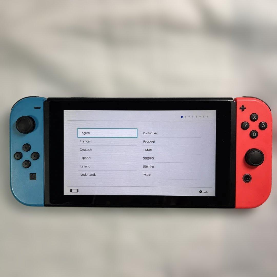Nintendo Switch 本体 青/赤 Joy-Con HAC-001